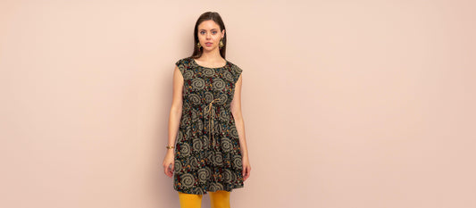 | Indian Short Tops | Women's Tops | Short Kurtis For women | Modern Indian Wear | Casual Indian Dress