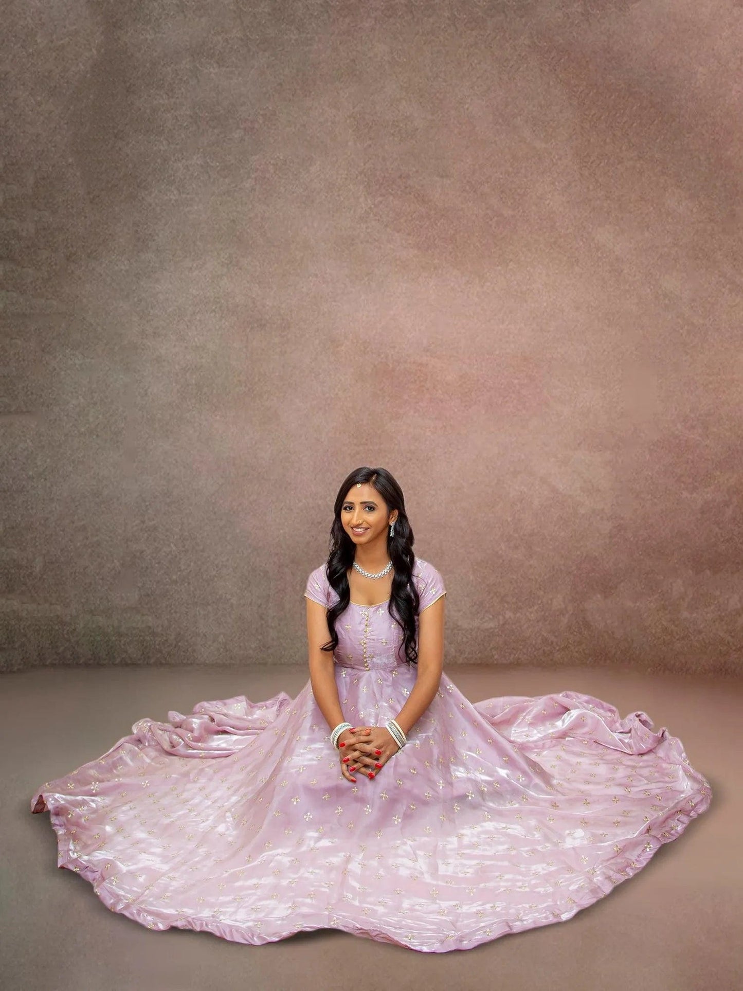 Lavender Anarkali Organza Dress with Gold Work | Indian Ethnic Wear | Anarkali Suit | Anarkali Dress | Indian Anarkalis