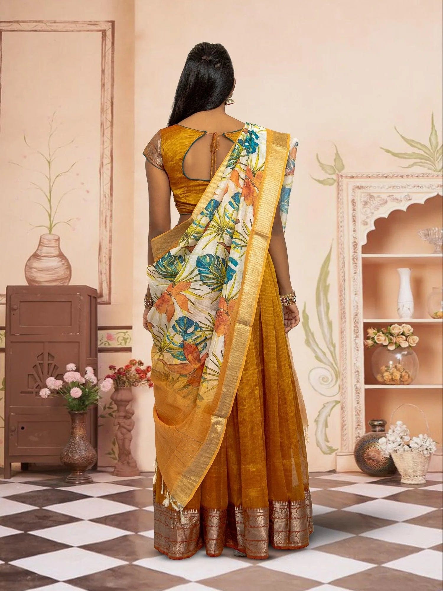 Brown Silk Lehenga - Festive Ethnic Wear | Lehengas For Wedding | Indian Attire For Women | Indian Dresses From India